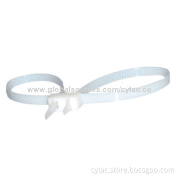 Double-loop Disposable Plastic Handcuffs